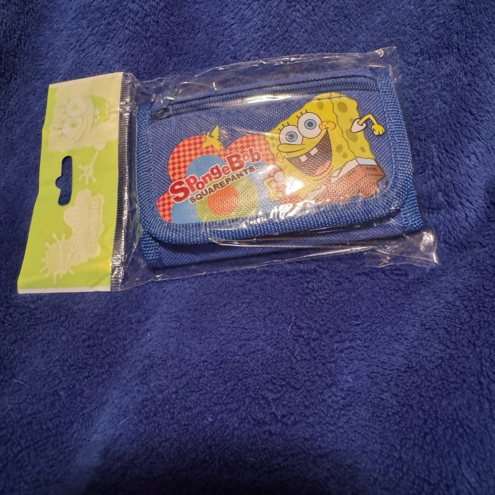 Nickelodeon Blue SpongeBob Kids Accessory Bag